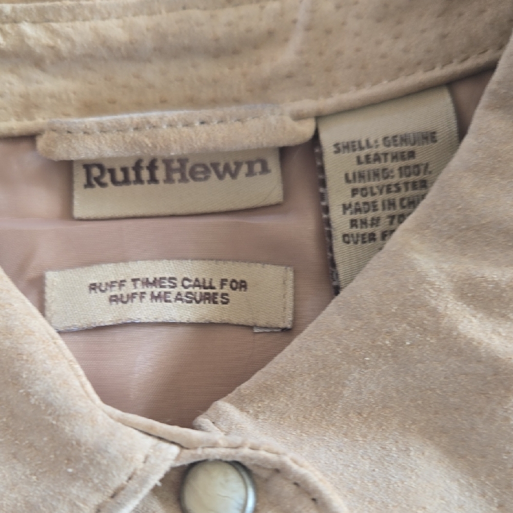 Ruff Hewn Women's Beige Utility Jacket - Picture 6 of 15